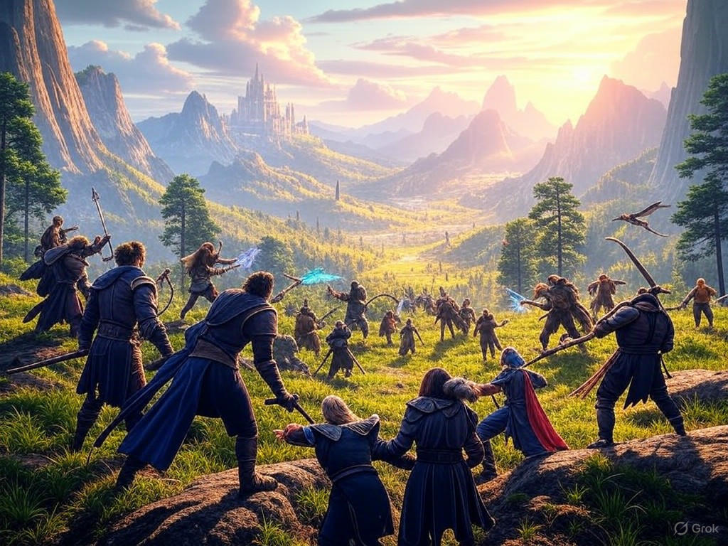 สำรวจโลกผจญภัยกับเกม MMORPG ออนไลน์